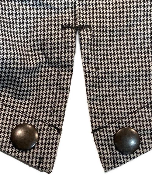 FRED PERRY（フレッドペリー）FRED PERRY (フレッドペリー) 千鳥柄モッズコート グレー サイズ:Lの古着・服飾アイテム