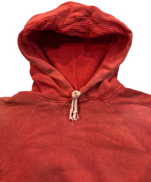 古着（フルギ）古着 (フルギ) 裏サーマルダブルフェイスパーカー レッド サイズ:サイズ詳細参照の古着・服飾アイテム