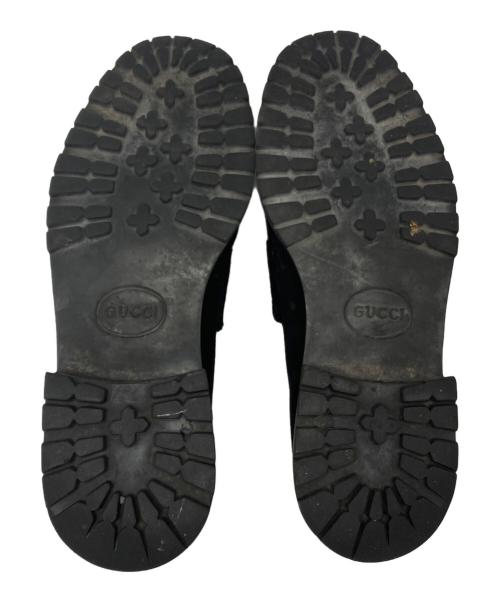 GUCCI（グッチ）GUCCI (グッチ) ホースビットローファー ブラック サイズ:40Eの古着・服飾アイテム