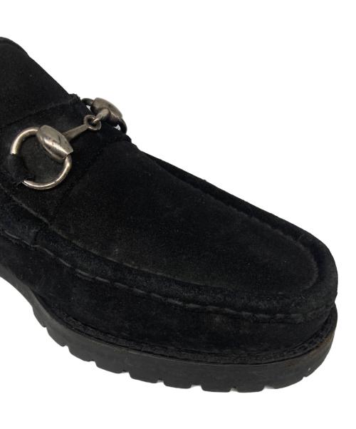 GUCCI（グッチ）GUCCI (グッチ) ホースビットローファー ブラック サイズ:40Eの古着・服飾アイテム