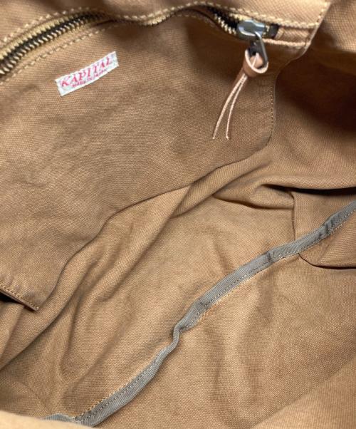 KAPITAL（キャピタル）KAPITAL (キャピタル) スナフキン バッグ ブラウン サイズ:サイズ詳細参照の古着・服飾アイテム