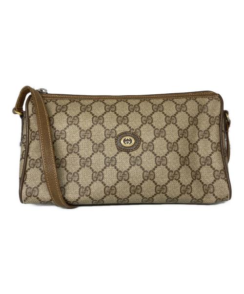 GUCCI（グッチ）GUCCI (グッチ) GGキャンバス ショルダーバッグ ベージュ サイズ:サイズ詳細参照の古着・服飾アイテム