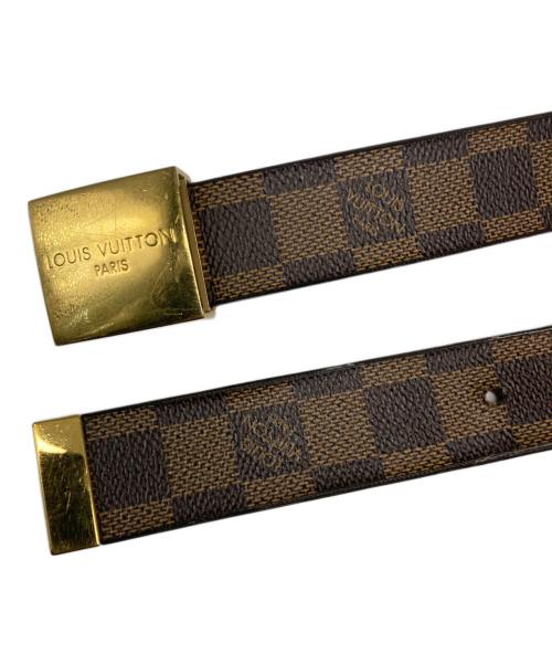 LOUIS VUITTON（ルイ ヴィトン）LOUIS VUITTON (ルイ ヴィトン) ダミエサンチュール・キャレ ブラウン サイズ:サイズ詳細参照の古着・服飾アイテム