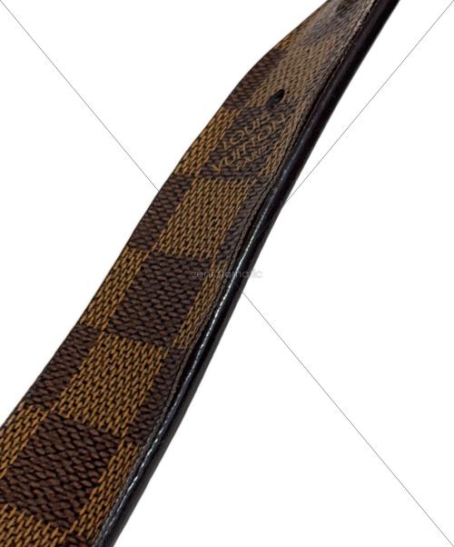 LOUIS VUITTON（ルイ ヴィトン）LOUIS VUITTON (ルイ ヴィトン) ダミエサンチュール・キャレ ブラウン サイズ:サイズ詳細参照の古着・服飾アイテム