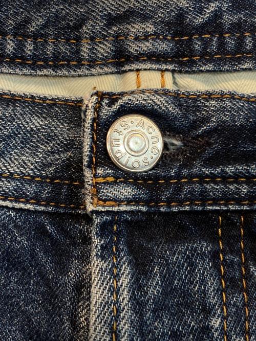 ACNE STUDIOS Bla konst（アクネステュディオスブロコンスト）ACNE STUDIOS Bla konst (アクネステュディオスブロコンスト) LOG MID BLUE デニムパンツ インディゴ サイズ:W25の古着・服飾アイテム