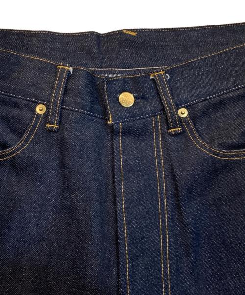 GANGSTERVILLE（ギャングスタービル）GANGSTERVILLE (ギャングスタービル) THUG DENIM WIDE BLACK インディゴ サイズ:Mの古着・服飾アイテム