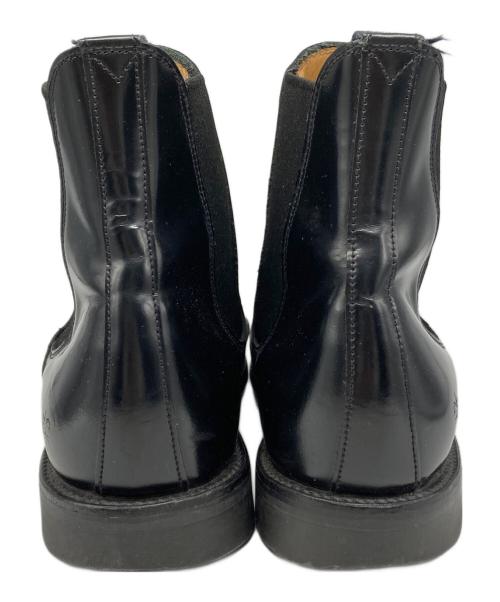 SANDERS（サンダース）SANDERS (サンダース) MILITARY CAP TOE CHELSEA BOOT ブラック サイズ:8 1/2の古着・服飾アイテム