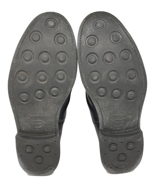 SANDERS（サンダース）SANDERS (サンダース) MILITARY CAP TOE CHELSEA BOOT ブラック サイズ:8 1/2の古着・服飾アイテム