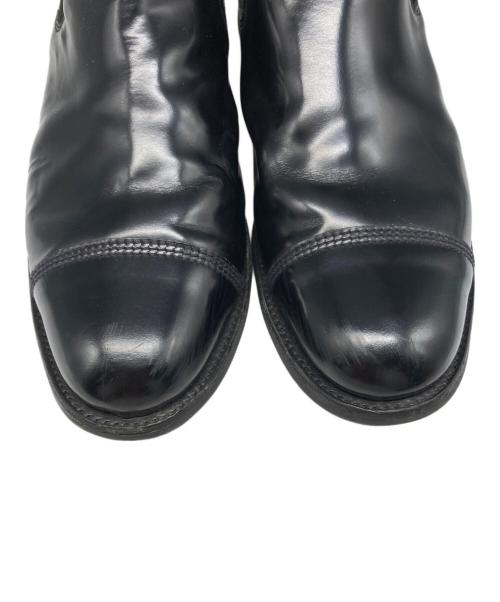 SANDERS（サンダース）SANDERS (サンダース) MILITARY CAP TOE CHELSEA BOOT ブラック サイズ:8 1/2の古着・服飾アイテム