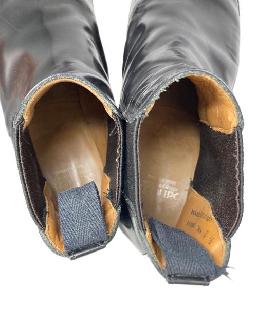 SANDERS（サンダース）SANDERS (サンダース) MILITARY CAP TOE CHELSEA BOOT ブラック サイズ:8 1/2の古着・服飾アイテム