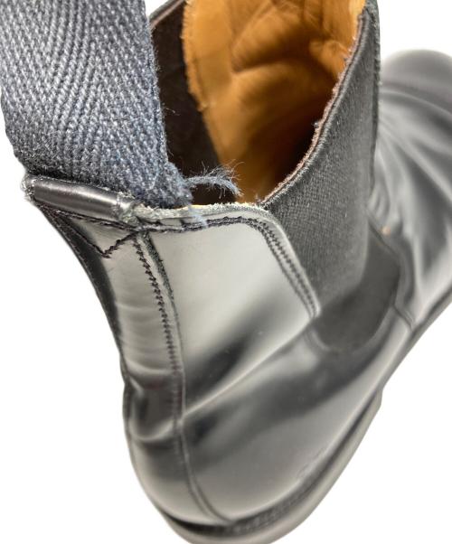 SANDERS（サンダース）SANDERS (サンダース) MILITARY CAP TOE CHELSEA BOOT ブラック サイズ:8 1/2の古着・服飾アイテム