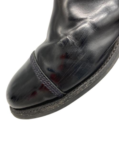 SANDERS（サンダース）SANDERS (サンダース) MILITARY CAP TOE CHELSEA BOOT ブラック サイズ:8 1/2の古着・服飾アイテム