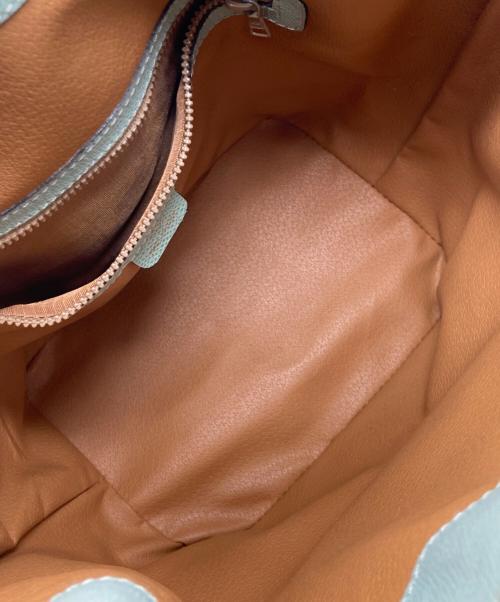 CELINE（セリーヌ）CELINE (セリーヌ) 巾着 ショルダー バッグ エメラルドグリーン サイズ:サイズ詳細参照の古着・服飾アイテム