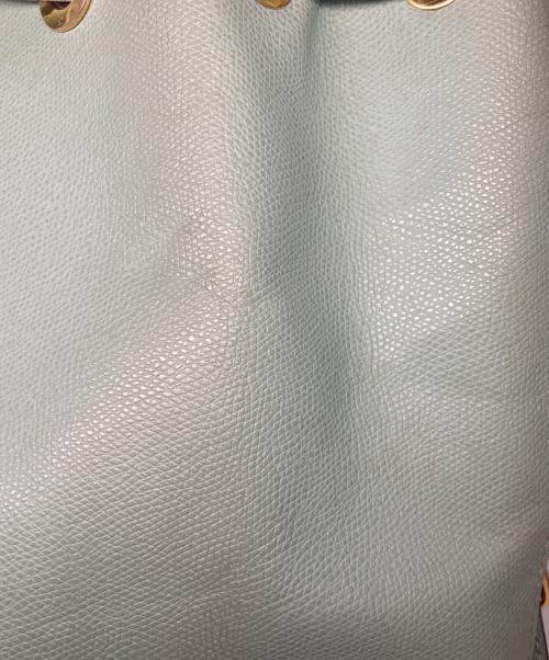 CELINE（セリーヌ）CELINE (セリーヌ) 巾着 ショルダー バッグ エメラルドグリーン サイズ:サイズ詳細参照の古着・服飾アイテム