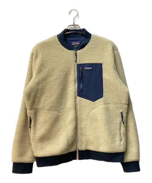 Patagonia（パタゴニア）Patagonia (パタゴニア) Retro-X Bomber Jacket アイボリー サイズ:Lの古着・服飾アイテム