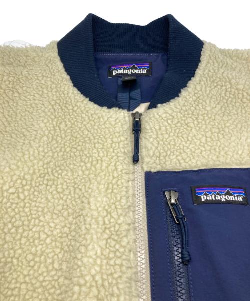 Patagonia（パタゴニア）Patagonia (パタゴニア) Retro-X Bomber Jacket アイボリー サイズ:Lの古着・服飾アイテム