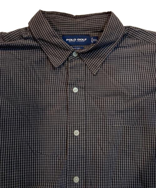 POLO GOLF（ポロ ゴルフ）POLO GOLF (ポロ ゴルフ) チェックシャツ グレー サイズ:XXLの古着・服飾アイテム