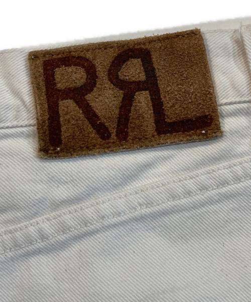RRL（ダブルアールエル）RRL (ダブルアールエル) デニムパンツ ホワイト サイズ:W38×L34（実寸参照）の古着・服飾アイテム
