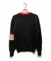 POLO RALPH LAUREN (ポロ・ラルフローレン) ラインニット ブラック サイズ:Ｍ：8000円