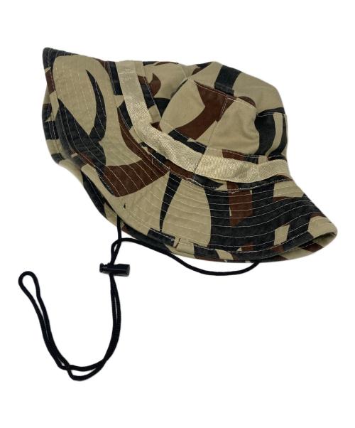 ASAT（アサット）ASAT (アサット) トライバルカモ ブーニーハット ベージュ サイズ:XLの古着・服飾アイテム