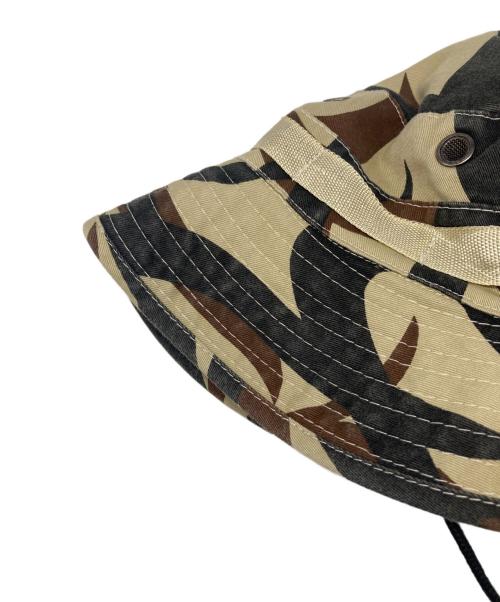 ASAT（アサット）ASAT (アサット) トライバルカモ ブーニーハット ベージュ サイズ:XLの古着・服飾アイテム