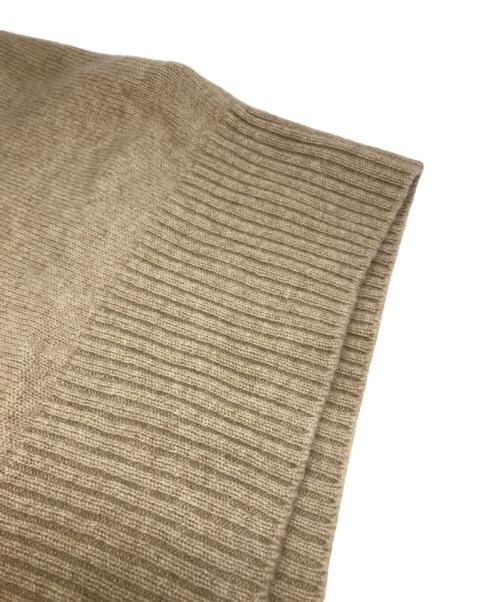 Spick and Span（スピック＆スパン）Spick and Span (スピック＆スパン) ウールカシミヤ Vネックニット ベージュ サイズ:FREEの古着・服飾アイテム