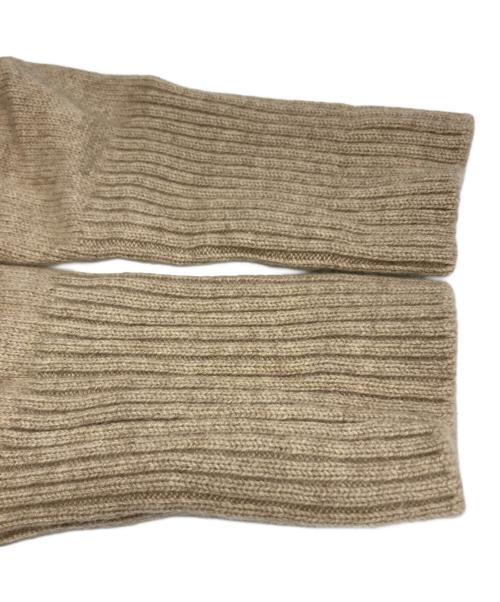 Spick and Span（スピック＆スパン）Spick and Span (スピック＆スパン) ウールカシミヤ Vネックニット ベージュ サイズ:FREEの古着・服飾アイテム