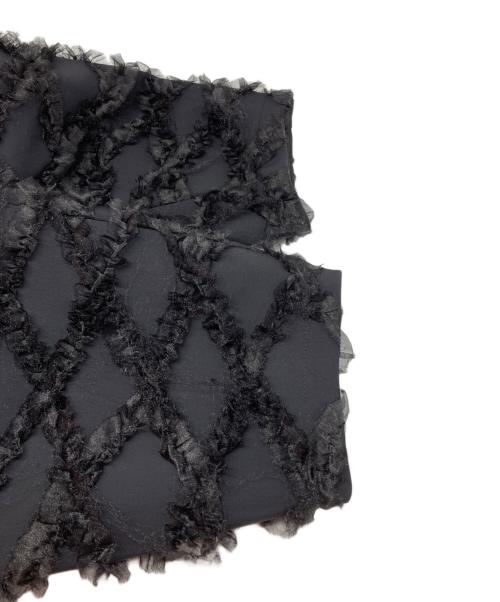 COMME des GARCONS GIRL（コムデギャルソンガール）COMME des GARCONS GIRL (コムデギャルソンガール) 切替ベロアワンピース ブラック サイズ:Mの古着・服飾アイテム