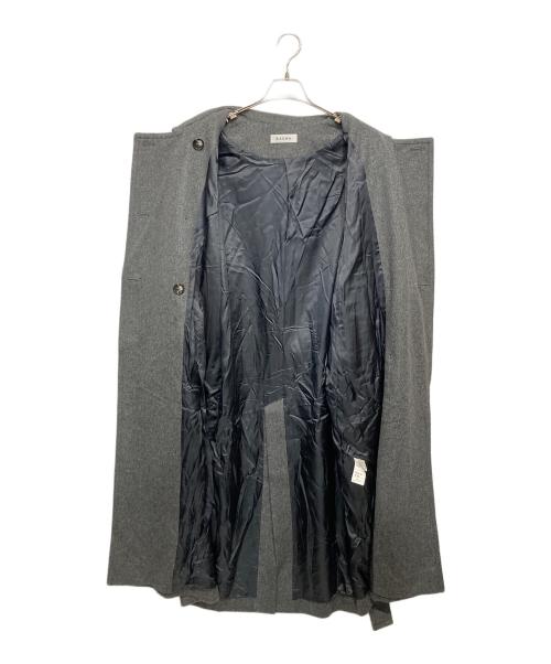 SACRA（サクラ）SACRA (サクラ) ノン-ミュールライトメルトンコート グレー サイズ:38の古着・服飾アイテム