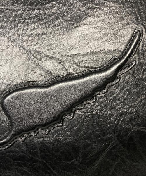 Zadig&Voltaire（ザディグエヴォルテール）Zadig&Voltaire (ザディグエヴォルテール) Angel カーフスキン2wayトートバッグ ブラック サイズ:サイズ詳細参照の古着・服飾アイテム