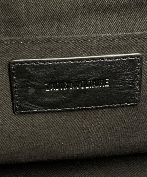 Zadig&Voltaire（ザディグエヴォルテール）Zadig&Voltaire (ザディグエヴォルテール) Angel カーフスキン2wayトートバッグ ブラック サイズ:サイズ詳細参照の古着・服飾アイテム