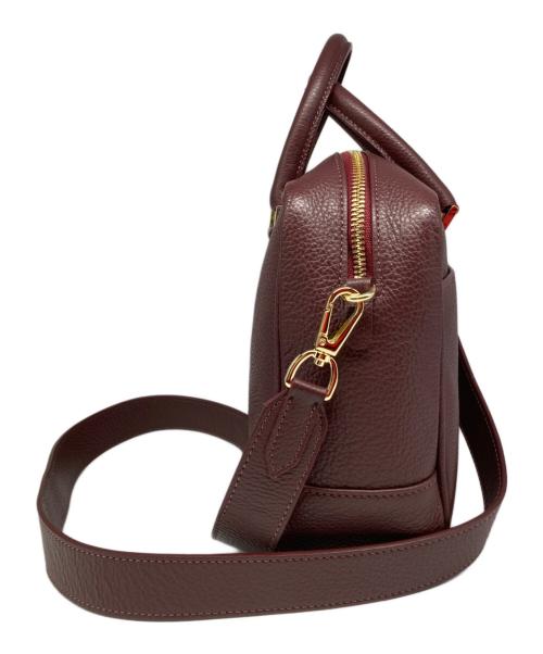 Manuel MILANO（マニュエルミラノ）Manuel MILANO (マニュエルミラノ) IENA (イエナ) 別注レザー2WAYバッグ ボルドーの古着・服飾アイテム