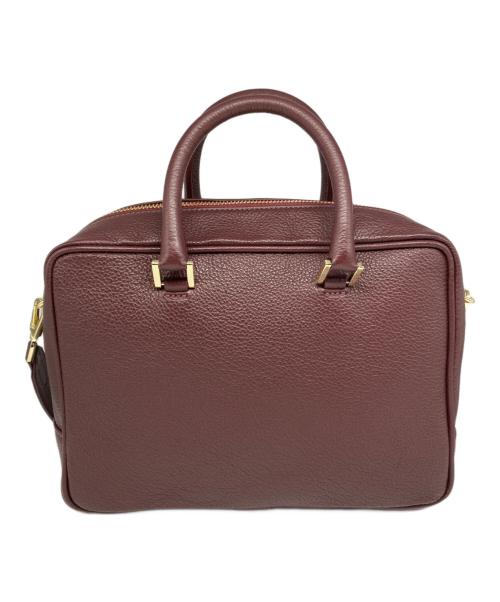 Manuel MILANO（マニュエルミラノ）Manuel MILANO (マニュエルミラノ) IENA (イエナ) 別注レザー2WAYバッグ ボルドーの古着・服飾アイテム