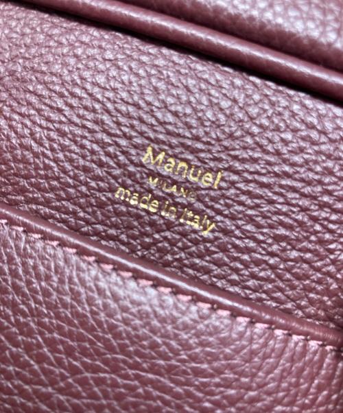 Manuel MILANO（マニュエルミラノ）Manuel MILANO (マニュエルミラノ) IENA (イエナ) 別注レザー2WAYバッグ ボルドーの古着・服飾アイテム