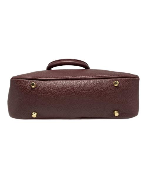 Manuel MILANO（マニュエルミラノ）Manuel MILANO (マニュエルミラノ) IENA (イエナ) 別注レザー2WAYバッグ ボルドーの古着・服飾アイテム