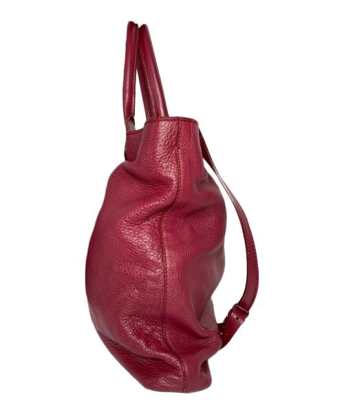 BURBERRY（バーバリー）BURBERRY (バーバリー) 2WAYバッグ レッド サイズ:サイズ詳細参照の古着・服飾アイテム