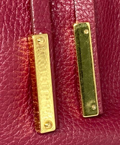 BURBERRY（バーバリー）BURBERRY (バーバリー) 2WAYバッグ レッド サイズ:サイズ詳細参照の古着・服飾アイテム