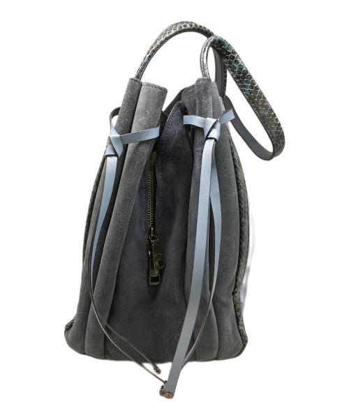 COACH（コーチ）COACH (コーチ) ハーモニーホーボー ハンドバッグ ブルー サイズ:サイズ詳細参照の古着・服飾アイテム