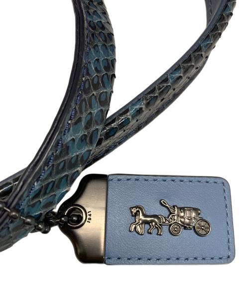 COACH（コーチ）COACH (コーチ) ハーモニーホーボー ハンドバッグ ブルー サイズ:サイズ詳細参照の古着・服飾アイテム