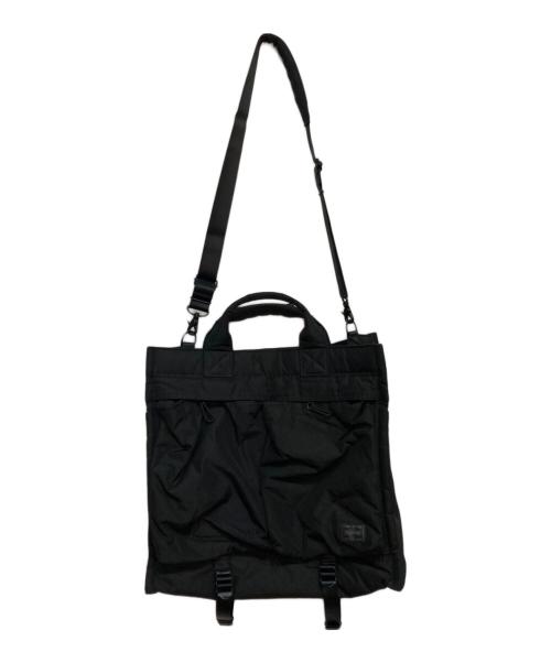 PORTER SENSES（ポーター センシズ）PORTER SENSES (ポーター センシズ) TOTE BAG L ブラックの古着・服飾アイテム