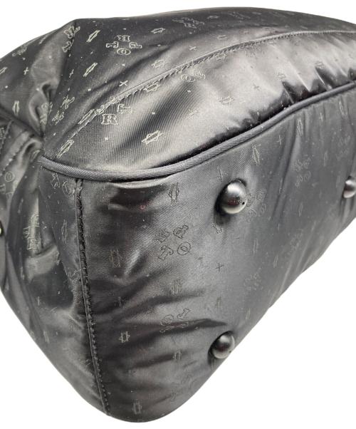 POTR（ピー・オー・ティー・アール）POTR (ピー・オー・ティー・アール) MONOGRAM 2WAY BOSTON BAG ブラックの古着・服飾アイテム