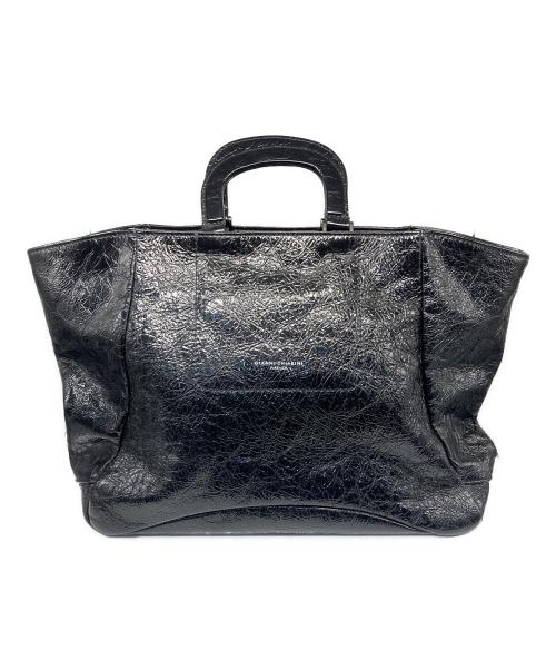 GIANNI CHIARINI（ジャンニ キアリーニ）GIANNI CHIARINI (ジャンニ キアリーニ) トートバッグ ブラックの古着・服飾アイテム