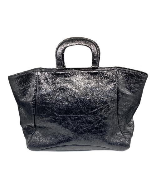 GIANNI CHIARINI（ジャンニ キアリーニ）GIANNI CHIARINI (ジャンニ キアリーニ) トートバッグ ブラックの古着・服飾アイテム