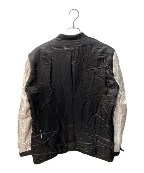 MM6 Maison Margiela（エムエムシックスメゾンマルジェラ）MM6 Maison Margiela (エムエムシックスメゾンマルジェラ) リバーシブルパデットジャケットテーラードジャケット ブラック サイズ:38の古着・服飾アイテム