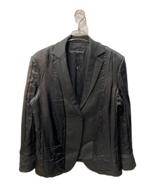 MM6 Maison Margiela（エムエムシックスメゾンマルジェラ）MM6 Maison Margiela (エムエムシックスメゾンマルジェラ) リバーシブルパデットジャケットテーラードジャケット ブラック サイズ:38の古着・服飾アイテム