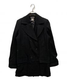 ANN DEMEULEMEESTER×10 corso como COMME des GARCONS（アンドゥムルメステール×ディエチコルソコモ・コムデギャルソン）の古着「ダブルコート」｜ブラック