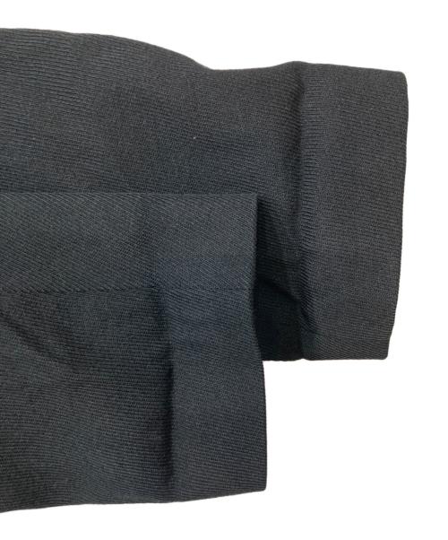 ANN DEMEULEMEESTER（アンドゥムルメステール）ANN DEMEULEMEESTER (アンドゥムルメステール) 10 corso como COMME des GARCONS (ディエチコルソコモ・コムデギャルソン) ダブルコート ブラック サイズ:36の古着・服飾アイテム