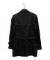 ANN DEMEULEMEESTER (アンドゥムルメステール) 10 corso como COMME des GARCONS (ディエチコルソコモ・コムデギャルソン) ダブルコート ブラック サイズ:36：50000円