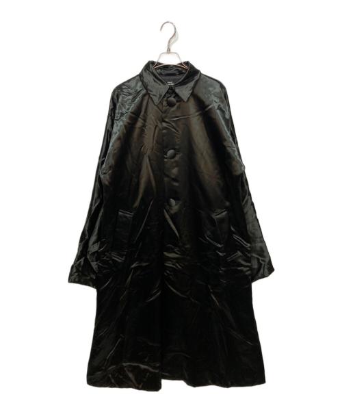 tricot COMME des GARCONS（トリココムデギャルソン）tricot COMME des GARCONS (トリココムデギャルソン) サテン中綿ロングコート グリーン サイズ:FREEの古着・服飾アイテム