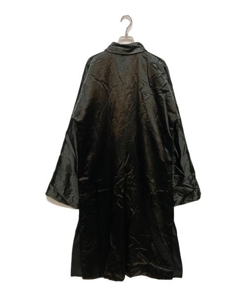 tricot COMME des GARCONS（トリココムデギャルソン）tricot COMME des GARCONS (トリココムデギャルソン) サテン中綿ロングコート グリーン サイズ:FREEの古着・服飾アイテム